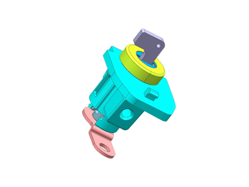 Heavy Duty Truck FV70 Left Front Door Lock Cylinder Assembly